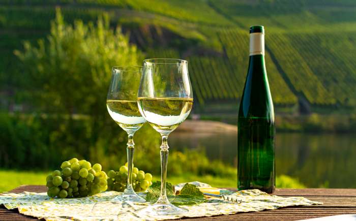 Eine Faustregel für Weißweingläser, die Sie sich zu Herzen nehmen sollten ist, dass je kräftiger der Weißwein ausfällt, je größer auch das Glas sein sollte, aus dem er verköstigt wird.  ( Foto: Adobe Stock - HappyAlex ) 