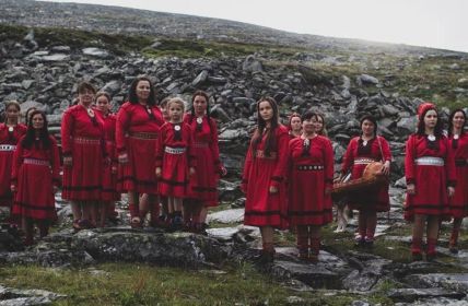 Stitched Tracks, Fade Into You zeigen Samische Erzählkunst, (Foto: Kunsthalle Mainz)