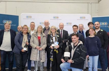 Weincampus Connect vernetzt Stipendiaten, Förderer und Branchenakteure für (Foto: Hochschule für Wirtschaft und Gesellschaft Ludwigshafen)