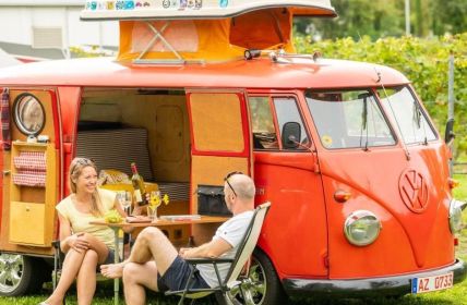 Wohnmobilstellplätze auf Weingütern Rheinhessens vereinen Natur, Wein und (Foto: Dominik Ketz)