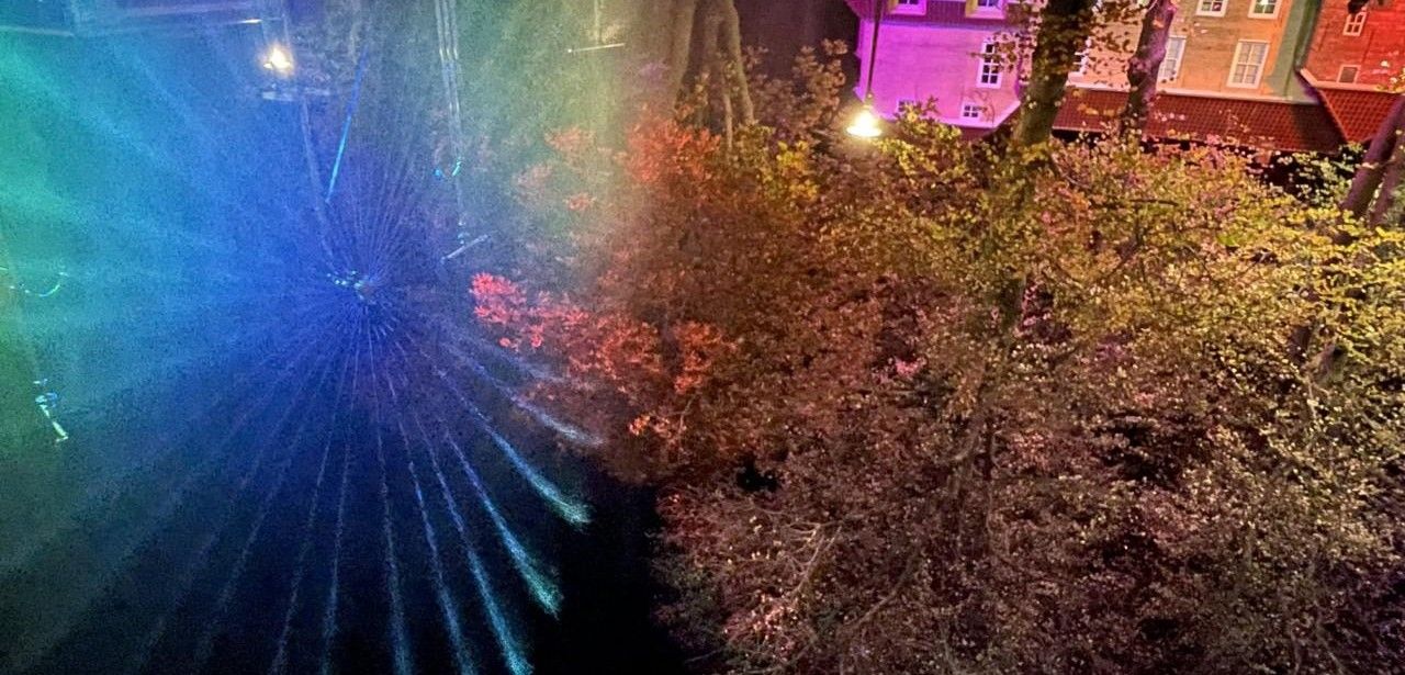 Krummhörner Lichtertage illuminieren 19 ostfriesische Dörfer im Herbst (Foto: Touristik GmbH Krummhörn-Greetsiel)